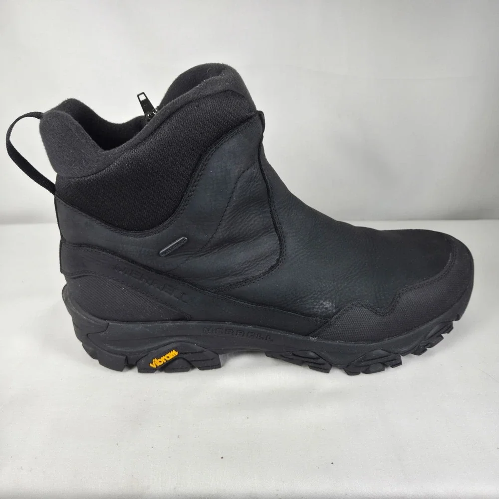 Merrell Mens Coldpack 3 Thermo Tall Zip Waterproof Warm Winter Boots US Size 14